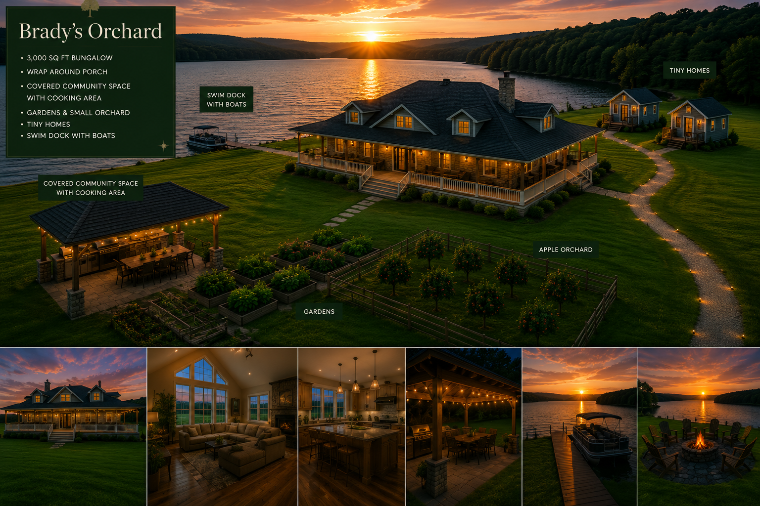 Brady's Orchard — six acres of waterfront property in Ottawa, Ontario